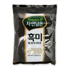 Natures Black Rice 4lb(64oz), 자연담은 흑미  4lb(64oz)
