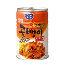 Dongwon Canned Bai-Top Shell (Hot) 14.1oz(400g), 동원 화끈한 자연산 골뱅이 14.1oz(400g)
