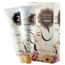 Daeng Gi Meo Ri Medicinal Herb Hair Color Natural Brown, 댕기머리 한방 칼라 크림 새치머리용 자연갈색