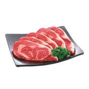 Beef Ribeye Roll Steak 1lb(454g), 등심스테이크 1lb(454g), 牛肋眼肉排 1lb(454g)