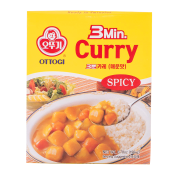 3 Minutes Curry Hot Flavor 6.7oz(190g)