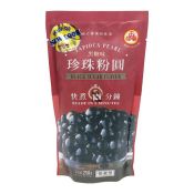 WuFuYuan Black Tapioca Pearl 8.8oz(250g), WuFuYuan 블랙 타피오카 펄 (버블티용) 8.8oz(250g), 五福圓 黑珍珠粉圓 8.8oz(250g)