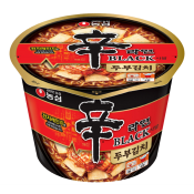 Nongshim Shin Ramyun Black Tofu & Kimchi 3.31oz(94g), 농심 신라면 블랙 두부김치 3.31oz(94g)