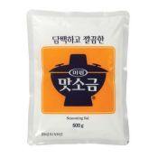 Chung Jung One Fine Seasoning Salt 17.6oz(500g), 청정원 맛소금 17.6oz(500g)