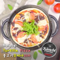 Bulgogi Tortilla Pizza / 불고기 또띠야 피자