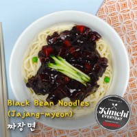 Black bean noodles (Jajangmyeon) / 짜장면