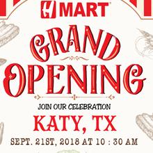 [Grand opening] Hmart Katy, TX