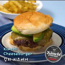 Kimchi cheese burger / 김치치즈버거